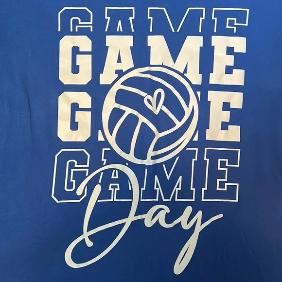 Volleyball Game Day Shirt - Picture 2 of 3